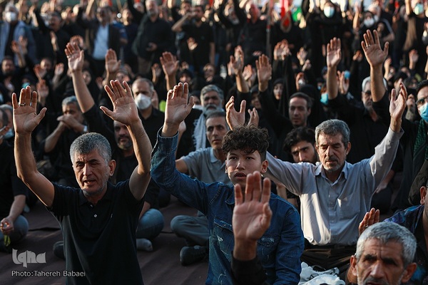 آیین پیاده‌روی جاماندگان اربعین حسینی در تهران(۲)
