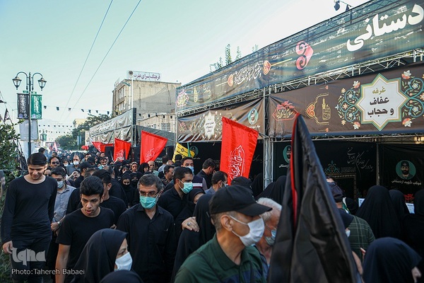 آیین پیاده‌روی جاماندگان اربعین حسینی در تهران(۲)
