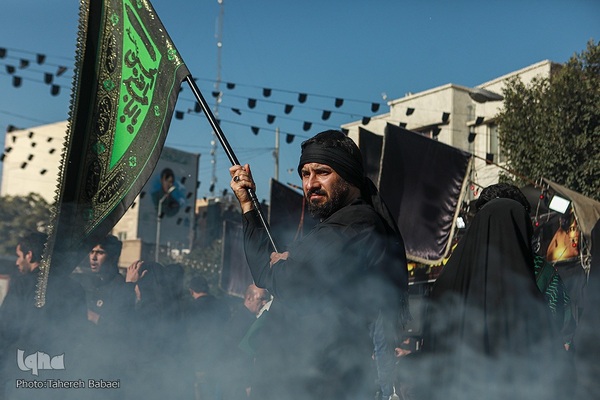 آیین پیاده‌روی جاماندگان اربعین حسینی در تهران(۲)
