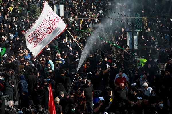 آیین پیاده‌روی جاماندگان اربعین حسینی در تهران(۳)