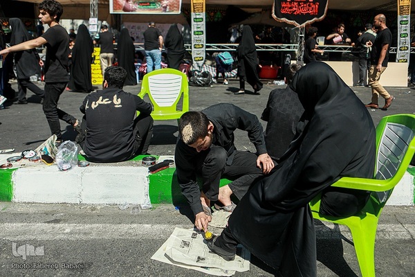 آیین پیاده‌روی جاماندگان اربعین حسینی در تهران(۳)