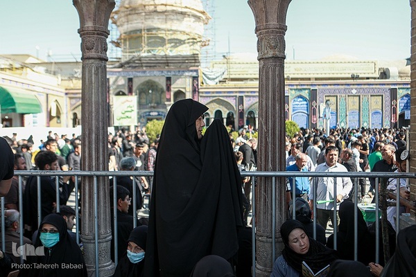 آیین پیاده‌روی جاماندگان اربعین حسینی در تهران(۳)