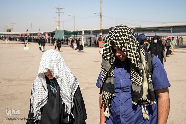 بازگشت زائران اربعین از مرز شلمچه