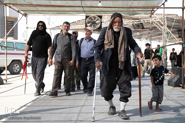 بازگشت زائران اربعین از مرز شلمچه