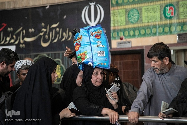 بازگشت زائران اربعین از مرز شلمچه