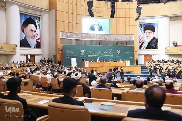 آیین گشایش سی و ششمین کنفرانس بین‌المللی وحدت اسلامی