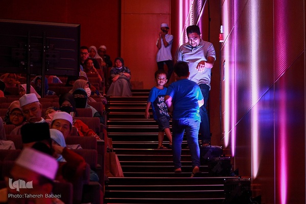 شب پایانی رقابت‌های بین‌المللی قرآن مالزی با حضور ملکه