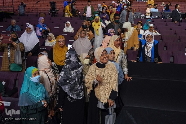 شب پایانی رقابت‌های بین‌المللی قرآن مالزی با حضور ملکه