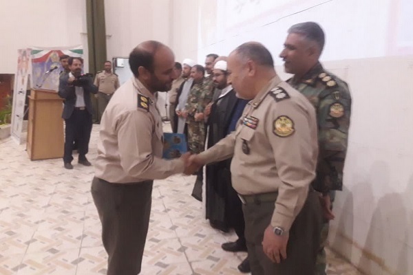 آیین اختتامیه مرحله منطقه‌ای جنوب غرب نزاجا