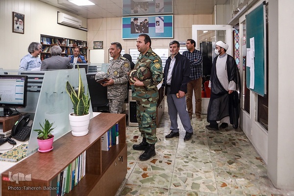 بازدید سرهنگ تندرو از ایکنا