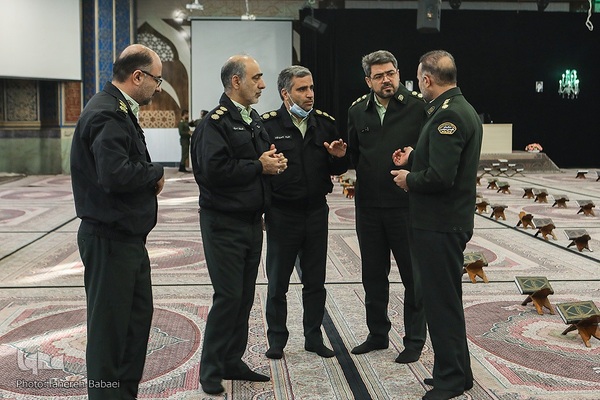 جلسه قرآن استاد حبیب مهکام در ستاد فرماندهی انتظامی تهران بزرگ