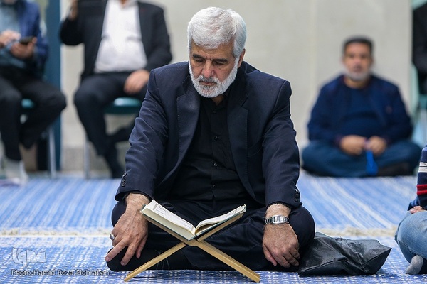 منصور آقامحمدی در جشن ختم قرآن مسجد جامع پیامبر اعظم(ص)