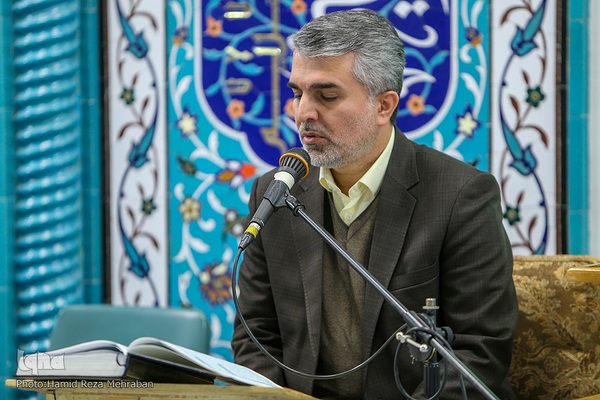 محمدتقی میرزاجانی در جشن ختم قرآن مسجد جامع پیامبر اعظم(ص)