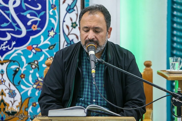 محمدرضا پورزرگری در جشن ختم قرآن مسجد جامع پیامبر اعظم(ص)