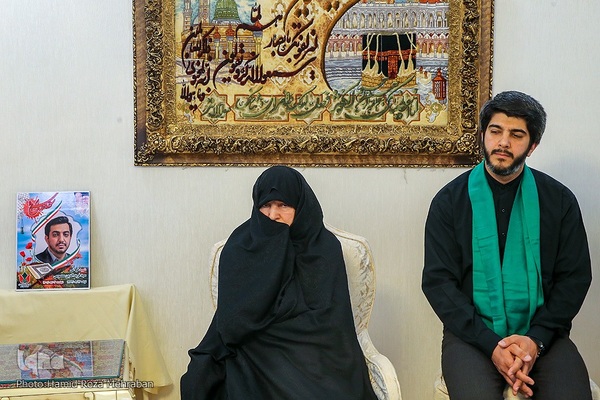 دیدار با خانواده شهید قرآنی فریدالدین معصومی