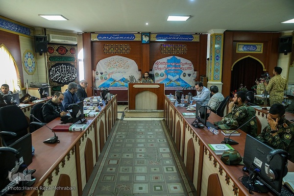 افتتاحیه مرحله نهایی بیست و یکمین دوره مسابقات قرآن دانشجویان دانشگاه های افسری آجا