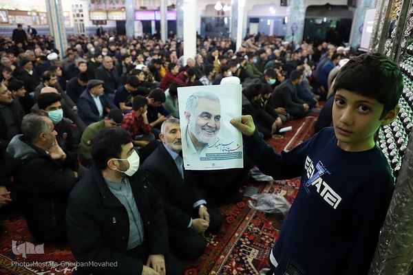 مراسم گرامیداشت سومین سالگرد شهادت سردار سرافراز سپاه اسلام حاج قاسم سلیمانی در اهر