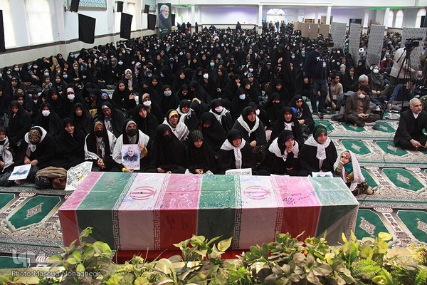 مراسم بزرگداشت سومین سالگرد شهادت سردار سپهبد شهید قاسم سلیمانی در حسینیه شهدای گمنام سپاه قائم آل محمد (عج) سمنان