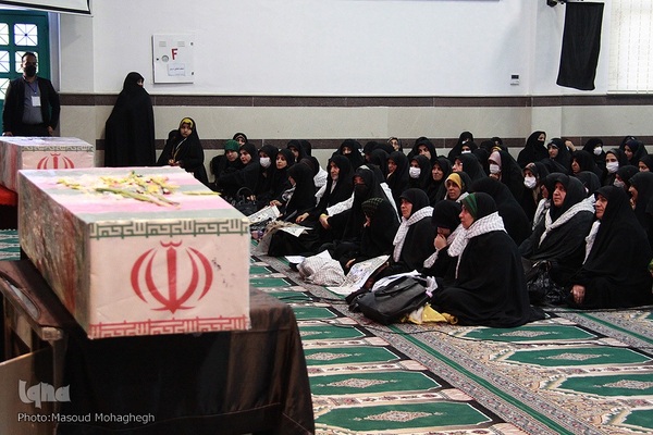 مراسم بزرگداشت سومین سالگرد شهادت سردار سپهبد شهید قاسم سلیمانی در حسینیه شهدای گمنام سپاه قائم آل محمد (عج) سمنان