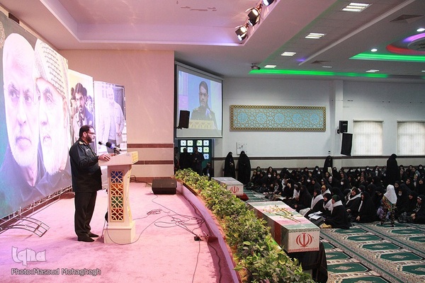 مراسم بزرگداشت سومین سالگرد شهادت سردار سپهبد شهید قاسم سلیمانی در حسینیه شهدای گمنام سپاه قائم آل محمد (عج) سمنان