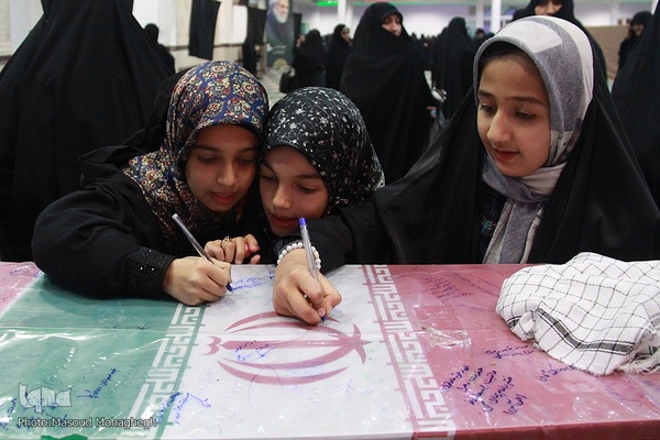 مراسم بزرگداشت سومین سالگرد شهادت سردار سپهبد شهید قاسم سلیمانی در حسینیه شهدای گمنام سپاه قائم آل محمد (عج) سمنان