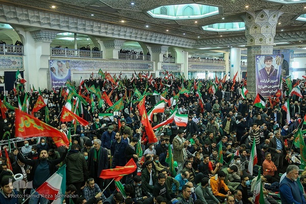 بزرگداشت شهادت سردار سلیمانی در مصلی تهران