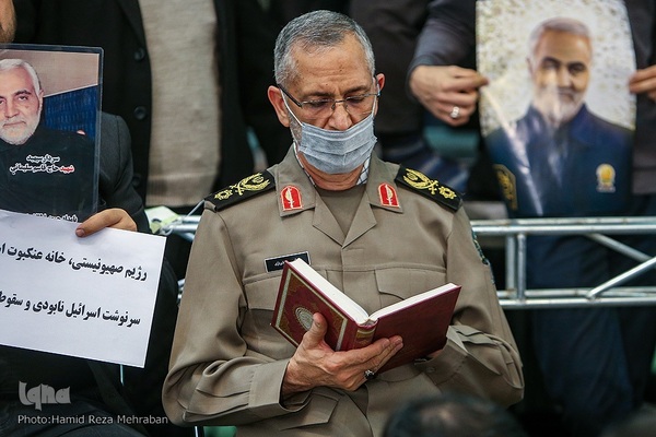 بزرگداشت شهادت سردار سلیمانی در مصلی تهران