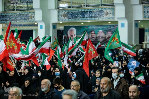 بزرگداشت شهادت سردار سلیمانی در مصلی تهران