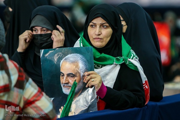 بزرگداشت شهادت سردار سلیمانی در مصلی تهران