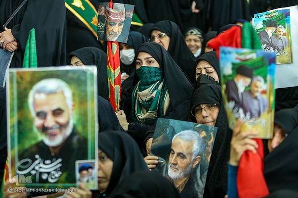 بزرگداشت شهادت سردار سلیمانی در مصلی تهران