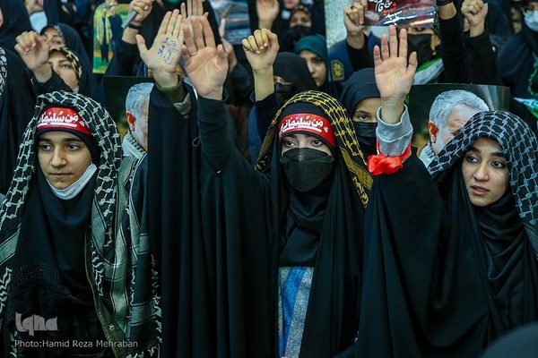 بزرگداشت شهادت سردار سلیمانی در مصلی تهران