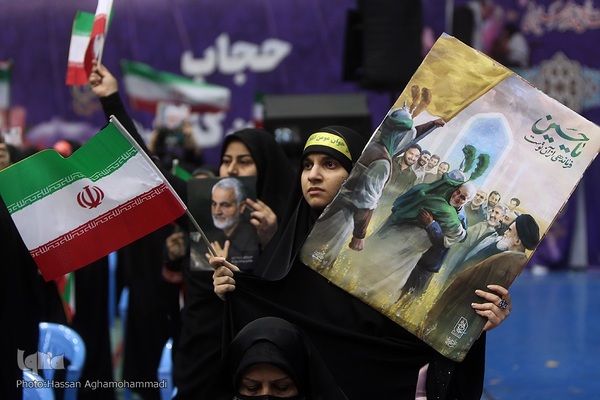 اجتماع بزرگ «دختران حاج قاسم» در ورزشگاه ۱۲ هزار نفری آزادی