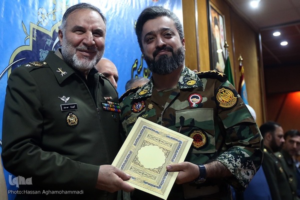 آیین اختتامیه مرحله نهایی چهل و دومین دوره مسابقات قرآن کریم ارتش