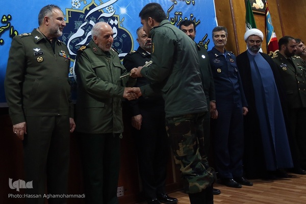 آیین اختتامیه مرحله نهایی چهل و دومین دوره مسابقات قرآن کریم ارتش