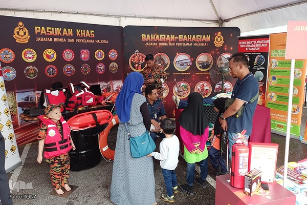 گشتی در بخش جانبی جشنواره قرآنی مالزی