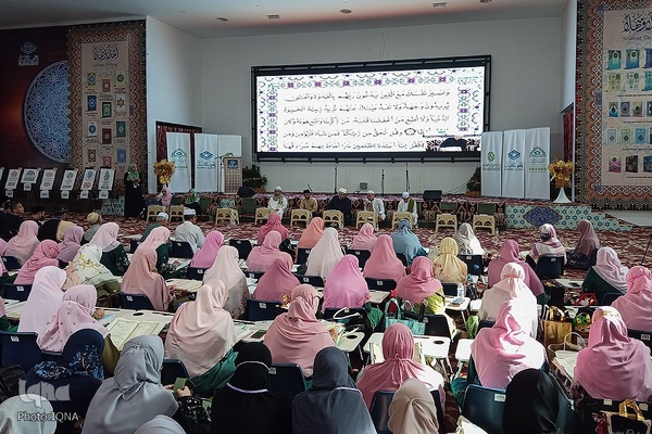 محفل قرآنی با حضور شیخ المصراوی در جشنواره رستو