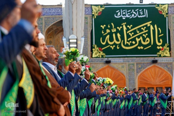 آیین دعا‌خوانی خدام علوی به مناسبت سالروز ولادت امیرالمومنین حضرت علی (ع) 