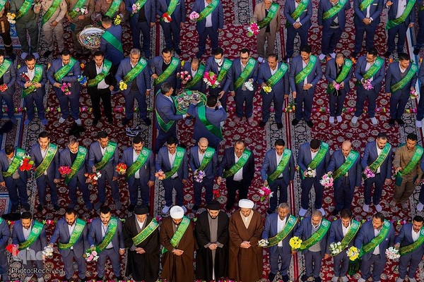 آیین دعا‌خوانی خدام علوی به مناسبت سالروز ولادت امیرالمومنین حضرت علی (ع) 