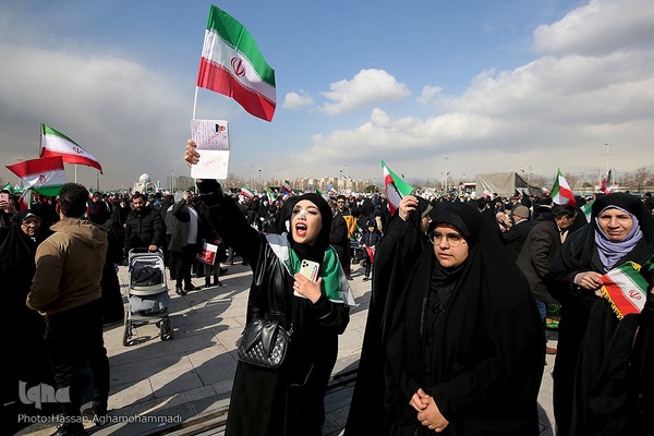 راهپیمایی یوم‌الله ۲۲ بهمن در تهران