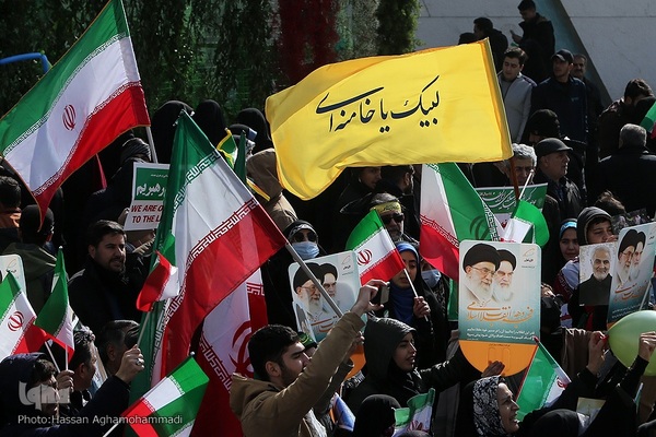 راهپیمایی یوم‌الله ۲۲ بهمن در تهران