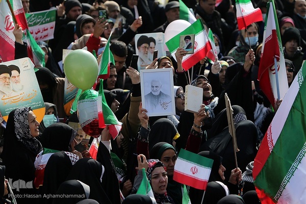 راهپیمایی یوم‌الله ۲۲ بهمن در تهران