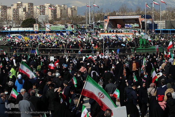 راهپیمایی یوم‌الله ۲۲ بهمن در تهران