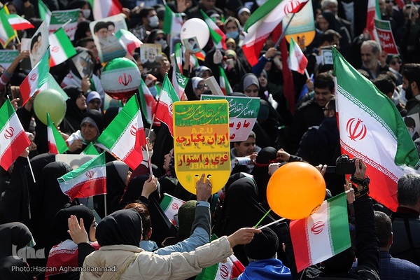 راهپیمایی یوم‌الله ۲۲ بهمن در تهران