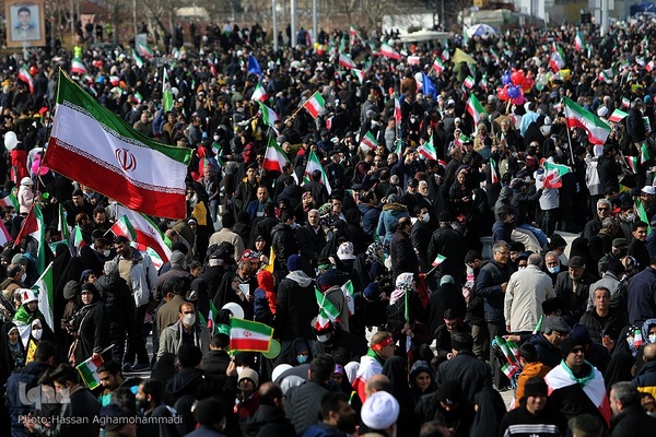 راهپیمایی یوم‌الله ۲۲ بهمن در تهران