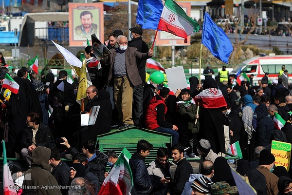 راهپیمایی یوم‌الله ۲۲ بهمن در تهران