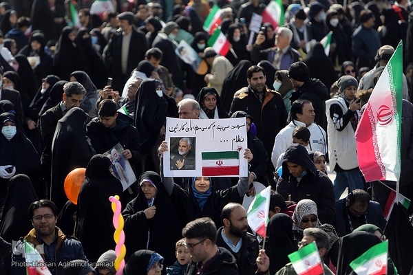 راهپیمایی یوم‌الله ۲۲ بهمن در تهران