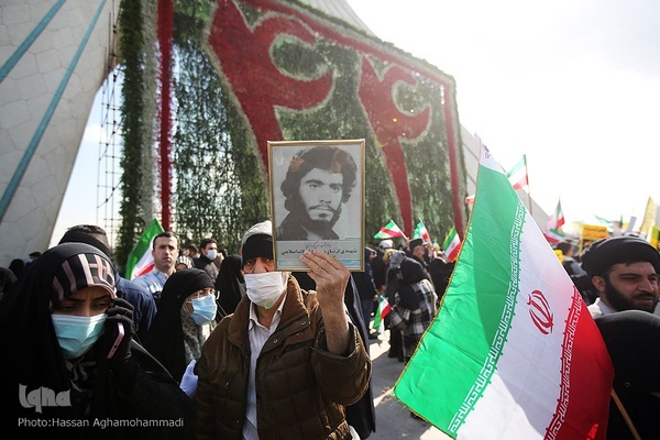 راهپیمایی یوم‌الله ۲۲ بهمن در تهران