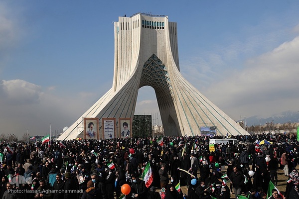 راهپیمایی یوم‌الله ۲۲ بهمن در تهران