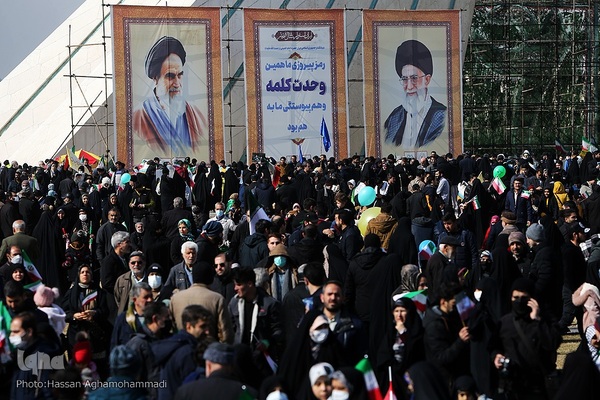 راهپیمایی یوم‌الله ۲۲ بهمن در تهران