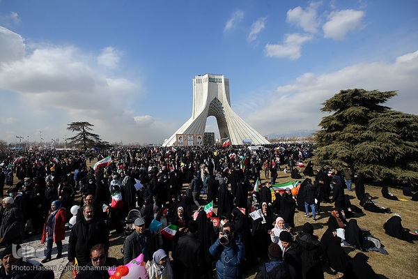 راهپیمایی یوم‌الله ۲۲ بهمن در تهران